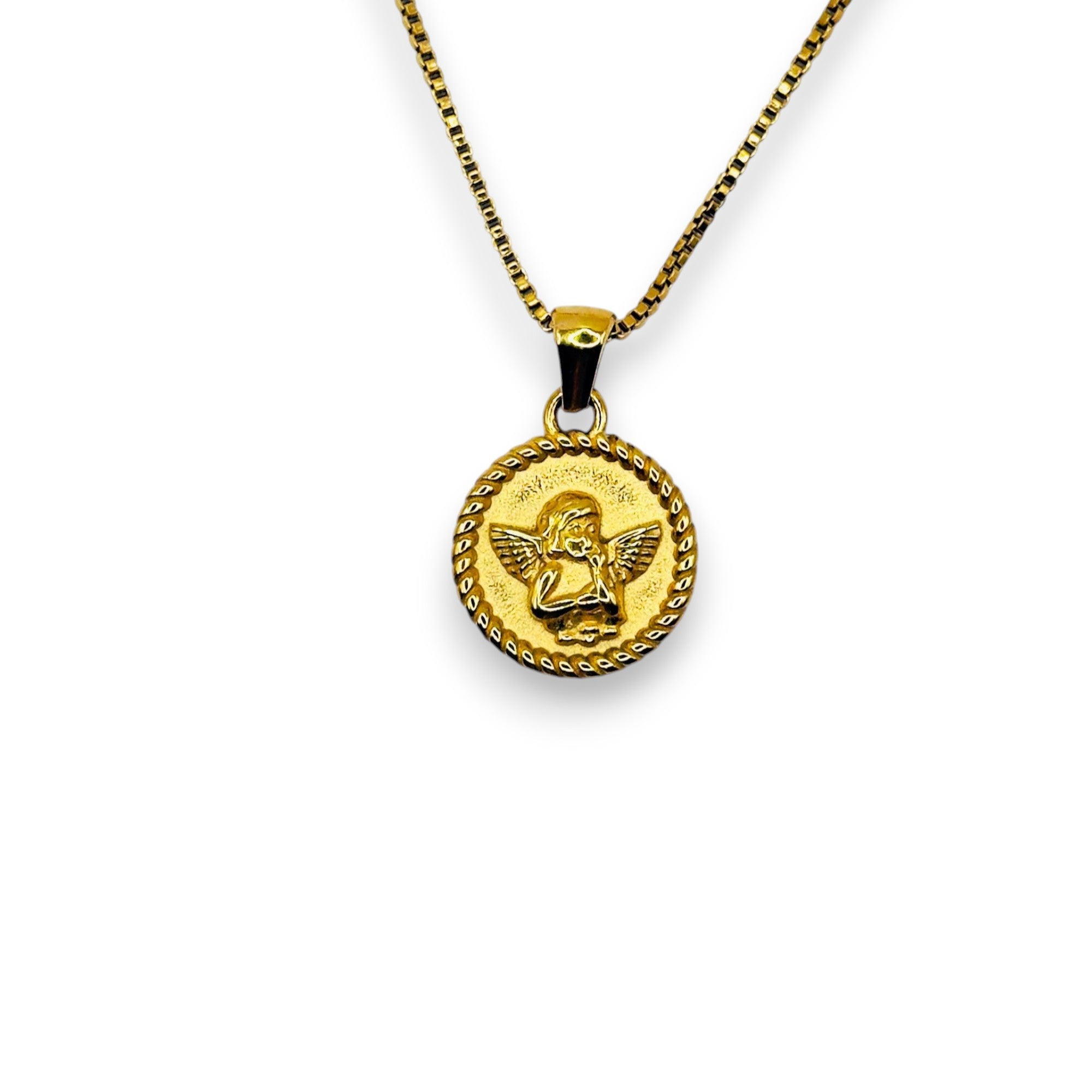 Circle Angel Pendent